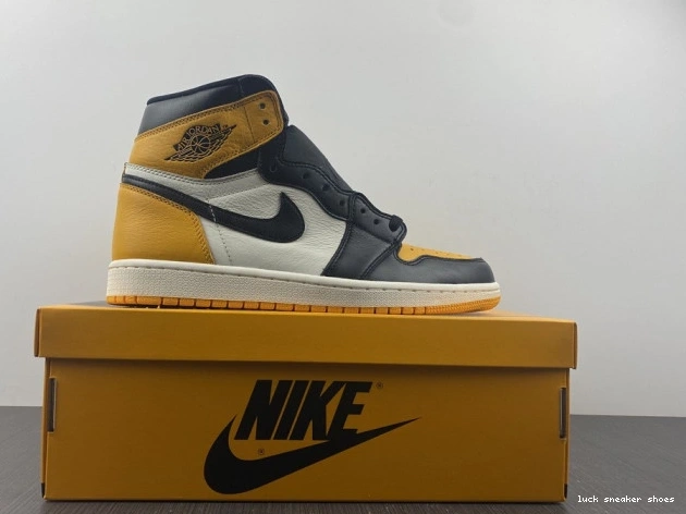 Reps LUCY High Toe Air OG 555088-711 Yellow Jordan 1 0715